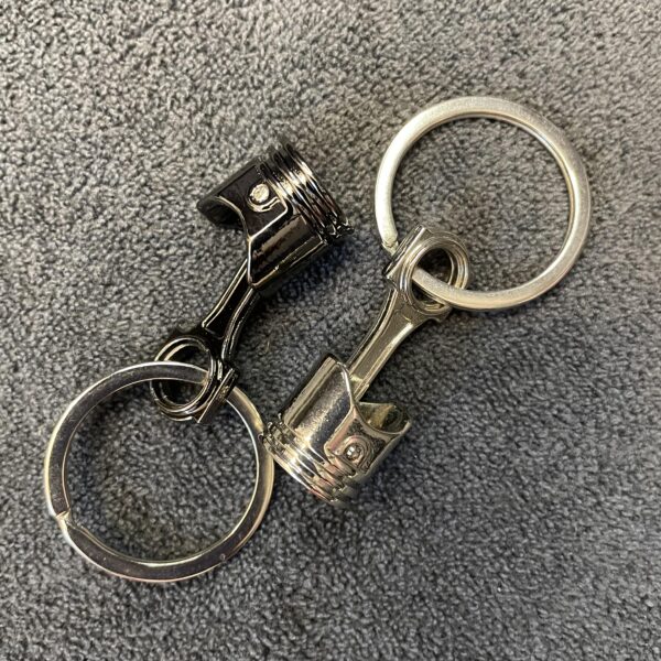 keychain ring piston