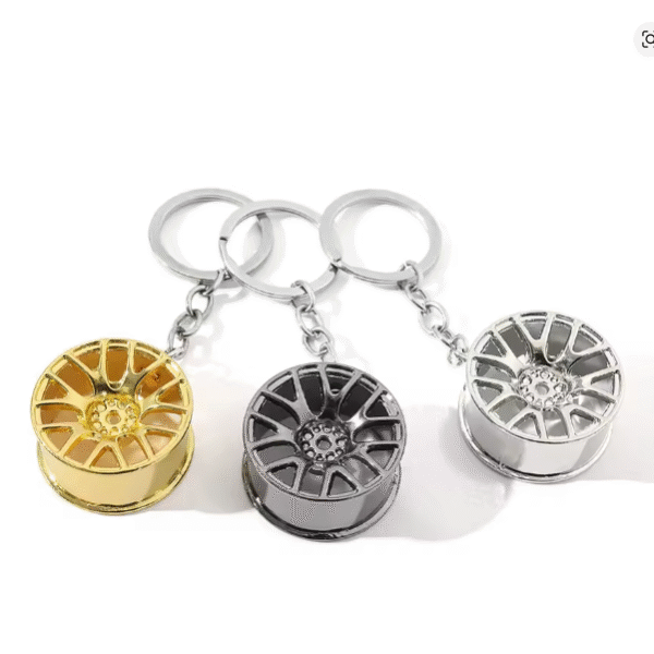 keychain ring wheel rim